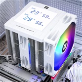 Кулер Thermalright Peerless Assassin 120 Digital ARGB White  LGA115X/1200/1700/1851AM4/AM5 (Dual Tower, 2x120mm ARGB PWM Fan, медное основание, 6 тепл. трубок 6мм) / TRPA120DAW