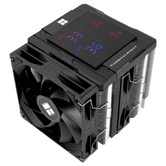 Кулер Thermalright Peerless Assassin 120 Digital Black  LGA115X/1200/1700/1851AM4/AM5 (Dual Tower, 2x120mm PWM Fan, медное основание, 6 тепл. трубок 6мм) / TRPA120DB