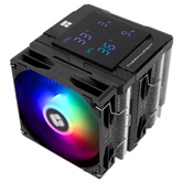 Кулер Thermalright Peerless Assassin 120 Digital ARGB Black  LGA115X/1200/1700/1851AM4/AM5 (Dual Tower, 2x120mm ARGB PWM Fan, медное основание, 6 тепл. трубок 6мм) / TRPA120DAB