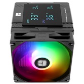 Кулер Thermalright Peerless Assassin 120 Digital ARGB Black  LGA115X/1200/1700/1851AM4/AM5 (Dual Tower, 2x120mm ARGB PWM Fan, медное основание, 6 тепл. трубок 6мм) / TRPA120DAB