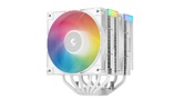 Кулер DEEPCOOL AG620 WH ARGB V2 LGA20XX/1700/1200/115X/AM5/AM4 (9шт/кор, TDP 260W, PWM, ARGB DUAL Fan 120mm, 6 тепл. трубок, Copper Base, белый) RET