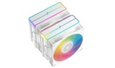 Кулер DEEPCOOL AG620 WH ARGB V2 LGA20XX/1700/1200/115X/AM5/AM4 (9шт/кор, TDP 260W, PWM, ARGB DUAL Fan 120mm, 6 тепл. трубок, Copper Base, белый) RET