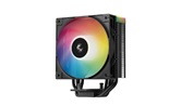 Кулер DEEPCOOL AG400 BK ARGB V2 LGA1851/1700/1200/115X/AM5/AM4 (18шт/кор, TDP 220W, PWM, ARGB Fan 120mm, 4 тепл. трубки, черный) RET