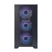 Корпус 1STPLAYER Go2 ARGB Black / mATX / 4x120mm ARGB fans / Go2-BK-4F7