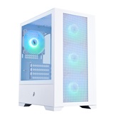 Корпус 1STPLAYER Go2 ARGB White / mATX / 4x120mm ARGB fans / Go2-WH-4F7-W