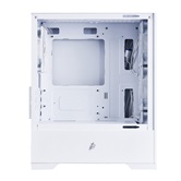 Корпус 1STPLAYER Go2 ARGB White / mATX / 4x120mm ARGB fans / Go2-WH-4F7-W