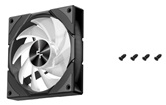 Вентилятор DEEPCOOL CG580 FAN BK 120x120x25мм (60шт./кор, PWM, ARGB, черный, 400-1300об/мин) Bulk