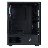 Корпус 1STPLAYER FIRE DANCING V3-B / ATX / 4x120mm FRGB fans / V3-B-BK-4FS1