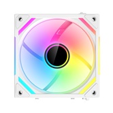 Комплект вентиляторов  (3шт) XASTRA FS120W ARGB reverse triple pack 120x120x25мм ( PWM, ARGB, Infinity lighting effect., Daisy-chain , 800-2000 rpm, white )  BOX