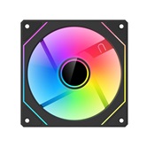 Вентилятор XASTRA FM120B ARGB single pack 120x120x25мм (60шт/кор,Infinity lighting effect, ARGB, PWM, black)  BOX