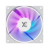 Вентилятор XASTRA FC120W ARGB single pack 120x120x25мм (40шт/кор, ARGB, PWM, white)  BOX