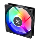 Вентилятор XASTRA FC120B ARGB reverse single pack 120x120x25мм (40шт/кор, ARGB, PWM, black)  BOX
