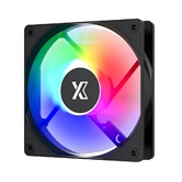 Вентилятор XASTRA FC120B ARGB reverse single pack 120x120x25мм (40шт/кор, ARGB, PWM, black)  BOX