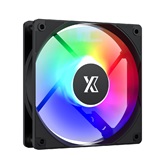 Вентилятор XASTRA FC120B ARGB reverse single pack 120x120x25мм (40шт/кор, ARGB, PWM, black)  BOX