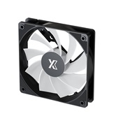 Вентилятор XASTRA FC120B ARGB reverse single pack 120x120x25мм (40шт/кор, ARGB, PWM, black)  BOX