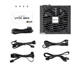 Блок питания Chieftec Vita SM3 BPX-750-C (ATX 3.1, 750W, 80 PLUS BRONZE, Active PFC, 120mm fan, Semi-modular Cable Management) Retail