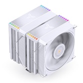 Кулер JONSBO HX6280 White LGA1851/1700/1200/115X/AM5/AM4 (8шт/кор, TDP 280W, PWM, 130mm Black Fan*1, 120mm Black Fan*1, 6 тепловых трубок, медная база, белый, 4-pin) Retail