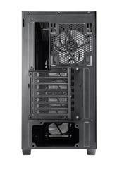 Корпус CHIEFTEC HUNTER 3 GS-03B-OP, TG, 4x120mm ARGB Fan, mini-ITX, mATX, ATX, E-ATX, черный