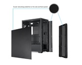 Корпус CHIEFTEC PRO MIDI Q AS-02B-OP, звукоизоляция, mini-ITX, mATX, ATX, черный