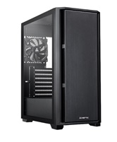 Корпус CHIEFTEC PRO MIDI TG AS-02B-TG-OP, TG, mini-ITX, mATX, ATX, черный