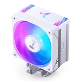 Кулер JONSBO CR-1000 MAX Color White LGA1851/1700/1200/115X/AM5/AM4 (24шт/кор, TDP 230W, PWM, 120mm Dynamic Multi-Color LED Fan, 6 тепловые трубки, 4-pin, белый) Retail