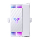 Кулер JONSBO CR-1000 MAX Color White LGA1851/1700/1200/115X/AM5/AM4 (24шт/кор, TDP 230W, PWM, 120mm Dynamic Multi-Color LED Fan, 6 тепловые трубки, 4-pin, белый) Retail