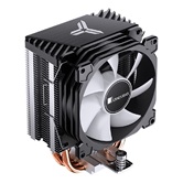 Кулер JONSBO CR-1400 E ARGB Black LGA1851/1700/1200/115X/AM5/AM4 (24шт/кор, TDP 160W, PWM, 92mm ARGB LED Fan, 4 тепловые трубки, 4-pin) Retail
