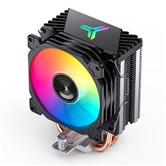 Кулер JONSBO CR-1400 E ARGB Black LGA1851/1700/1200/115X/AM5/AM4 (24шт/кор, TDP 160W, PWM, 92mm ARGB LED Fan, 4 тепловые трубки, 4-pin) Retail