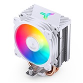 Кулер JONSBO CR-1400 E ARGB White LGA1851/1700/1200/115X/AM5/AM4 (24шт/кор, TDP 160W, PWM, 92mm ARGB LED Fan, 4 тепловые трубки, 4-pin, белый) Retail