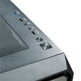 Корпус XASTRA  A403 4FRGB Black ATX/Mesh/ tempered glass / 4x120mm FRGB  fans/ A403-4FC12F