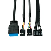 Корпус XASTRA  A407 4ARGB Black ATX/Mesh/ tempered glass / 4x120mm ARGB PWM fans/ A407-4FC12A