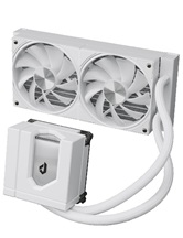 Система водяного охлаждения upHere E240TC White ARGB / 2x120mm ARGB fans, 280W TDP / E240TC