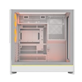 Корпус Montech HS01 PRO White / ATX / 5x120mm ARGB fans & hub / HS01 PRO (W)