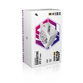 Блок питания 1STPLAYER NGDP GOLD 1000W White / ATX 3.1, APFC, 80 PLUS Gold, LLC+DC-DC, full Japan solid-state caps, 120mm fan, full modular / HA-1000BA4-WH