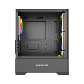 Корпус Powercase Mistral Micro B315, Tempered Glass, 4x 120mm ARGB PWM Fan, чёрный, mATX  (CMMB315-A4)