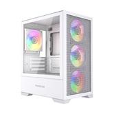 Корпус Powercase Mistral Micro B315W, Tempered Glass, 4x 120mm ARGB PWM Fan, белый, mATX  (CMMB315W-A4)