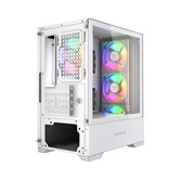 Корпус Powercase Mistral Micro B315W, Tempered Glass, 4x 120mm ARGB PWM Fan, белый, mATX  (CMMB315W-A4)