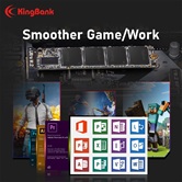 Накопитель SSD Kingbank  NVMe Gen3 x4  KP230 256GB  (Speed read: 2300MB/s) RET /  K5.02.FPL1256202