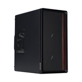 Корпус 1STPLAYER WD1 Black / mATX / 3x120mm fans / WD1-BK-3F