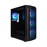 Корпус 1STPLAYER FIREBASE XF Black / ATX / 4x120mm ARGB fans / XF-BK-4F7