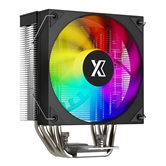 Кулер XASTRA AR400 ARGB Basic  LGA1851/1700/1200/115X/AM5/AM4 (20шт/кор, TDP 220W, 4 тепл.трубки , PWM FAN ARGB 120mm ) RET