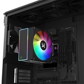 Кулер XASTRA AR400 ARGB  LGA1851/1700/1200/115X/AM5/AM4 (20шт/кор, TDP 220W, 4 тепл.трубки , PWM FAN ARGB 120mm , top cover with ARGB led ) RET