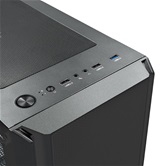 Корпус XASTRA  A402M 4ARGB Black mATX/Mesh/full-size TG/ 4x120mm ARGB PWM fans/ A402M-4FC12A-BK