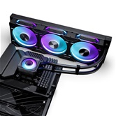 Система водяного охлаждения Phanteks Glacier One 360D30 X2 / Black / 3x120mm D30 PWM ARGB Fans / PH-GO360D30_DBK02