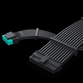 Блок питания PHANTEKS AMP GH 1200W (80 Plus Platinum, ATX 3.1, PCIe 5.1, APFC, 120mm Fan, Fully Modular, Black) / PH-P1200GR_BK01