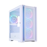 Корпус 1STPLAYER TRILOBITE T4 MESH ARGB White / mATX / 4x120mm ARGB fans / T4-WH-4FS7-W