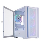 Корпус 1STPLAYER TRILOBITE T4 MESH ARGB White / mATX / 4x120mm ARGB fans / T4-WH-4FS7-W