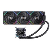 Система водяного охлаждения 1STPLAYER X-360 Black / 3x120mm, ARGB, IPS display / X-360-BK
