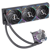Система водяного охлаждения 1STPLAYER X-360 Black / 3x120mm, ARGB, IPS display / X-360-BK