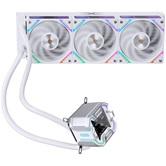 Система водяного охлаждения 1STPLAYER X-360 White / 3x120mm, ARGB, IPS display / X-360-WH